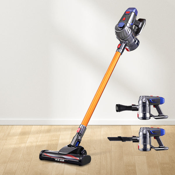 Sleek Gold Cordless Stick Vacuum Cleaner - 150W