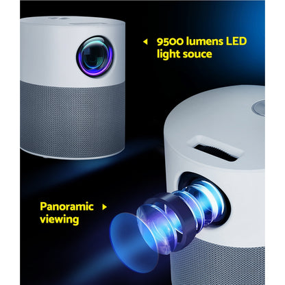 Portable Mini Video Projector 1080P Wifi Home Theater Hdmi Carry Bag