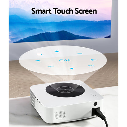 Bluetooth Video Projector Wifi 1080P Home Theater Hdmi Touch Screen