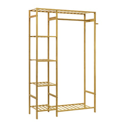 Maximize Space with Clothes Organizer Storage Rack Shelves