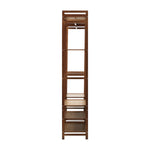 Open Wardrobe Organiset with 13 Display Shelves