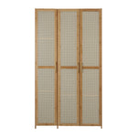 3 Door Wardrobe 6 Shelf Clothes Cabinet | HomeAndLiving