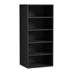 Wardrobe Shelf Unit 5 Shelves Black