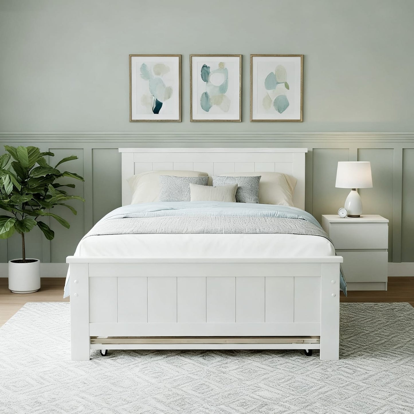 King Single Bed Frame With Storage 212.5x117x90cm