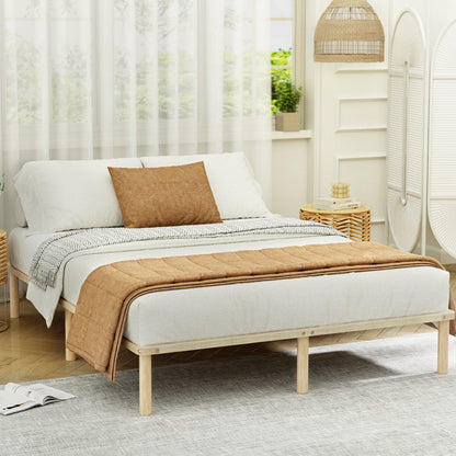 Pine Platform Series Double/Queen/King/Single Size Wooden Bed Frame