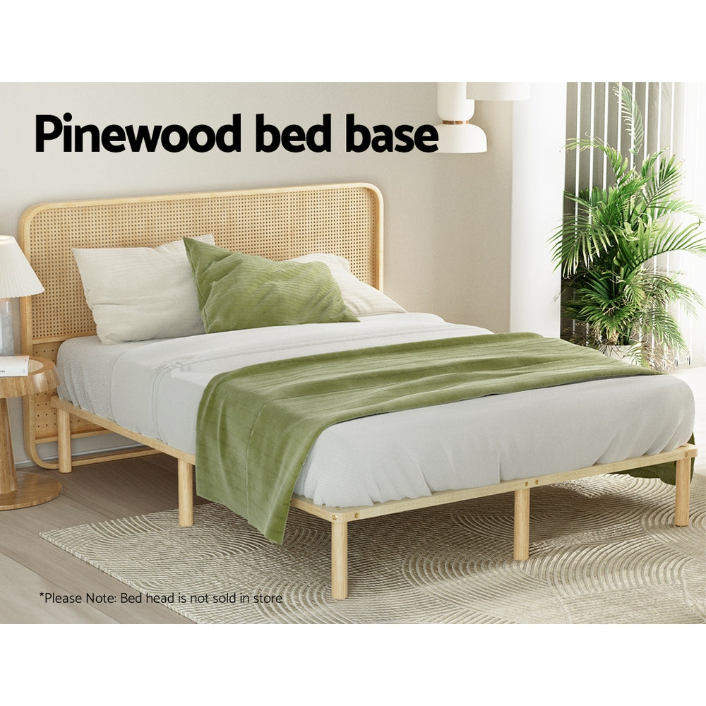 Pine Platform Series Double/Queen/King/Single Size Wooden Bed Frame