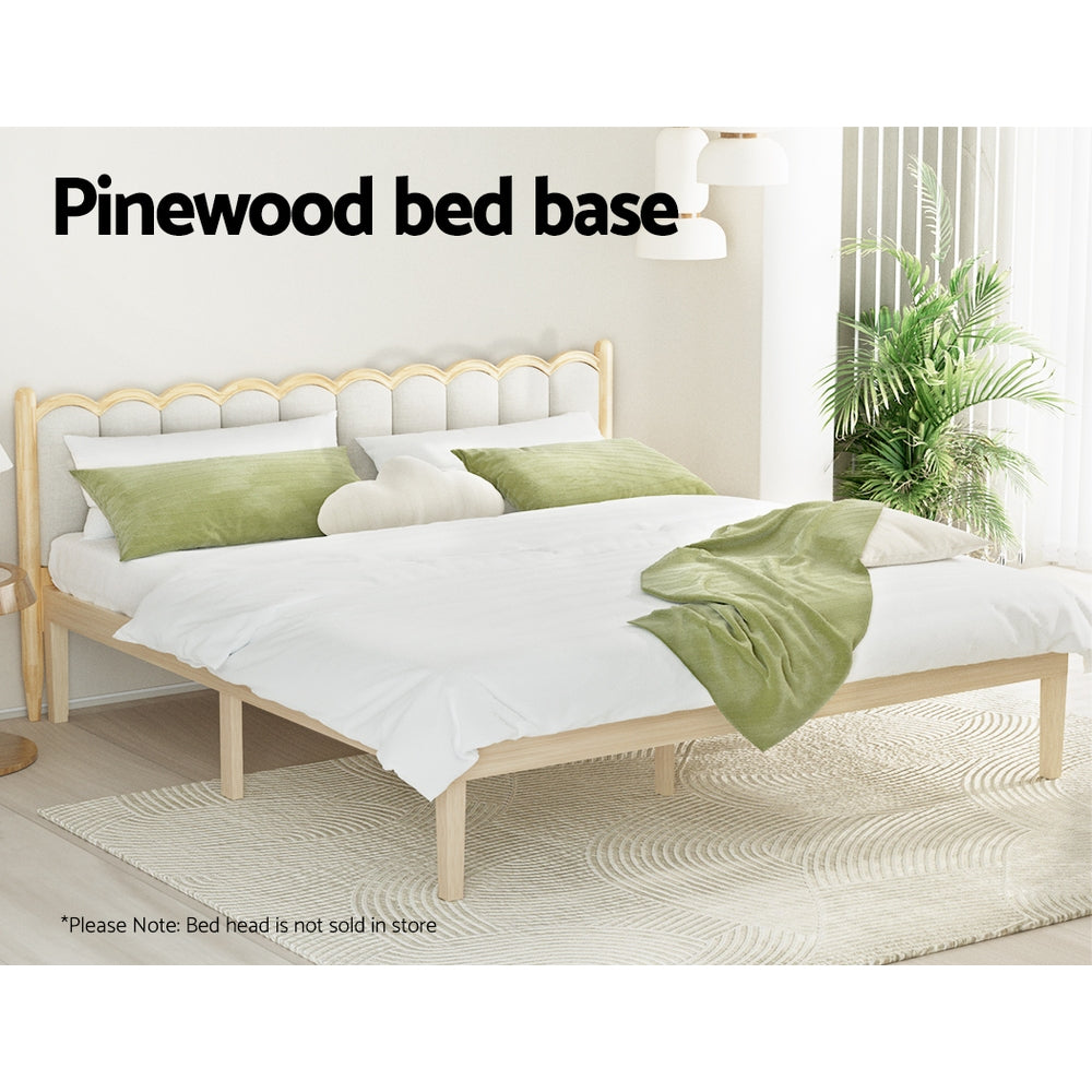 Pine Platform Series Double/Queen/single Size Wooden Bed Frame