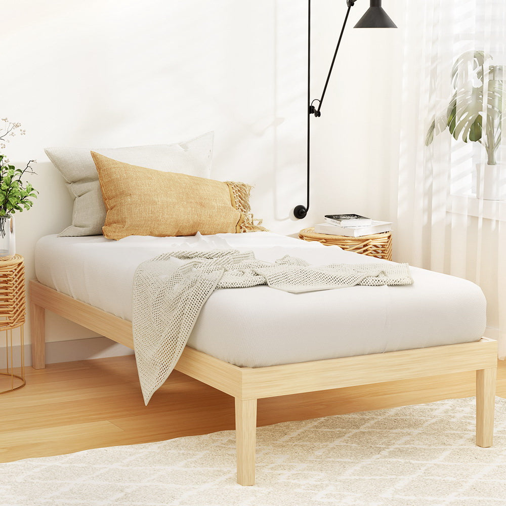 Pine Platform Series Double/Queen/single Size Wooden Bed Frame ...