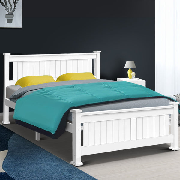  Queen Size Wooden Bed Frame Kids Timber