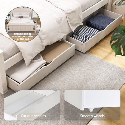Queen Bed Frame With Storage 218x165x94cm