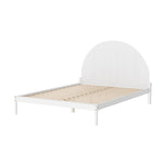 Bed Frame King Single Size Wooden White