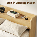 King Single Bed Frame Drawers USB Headboard | Home & Living