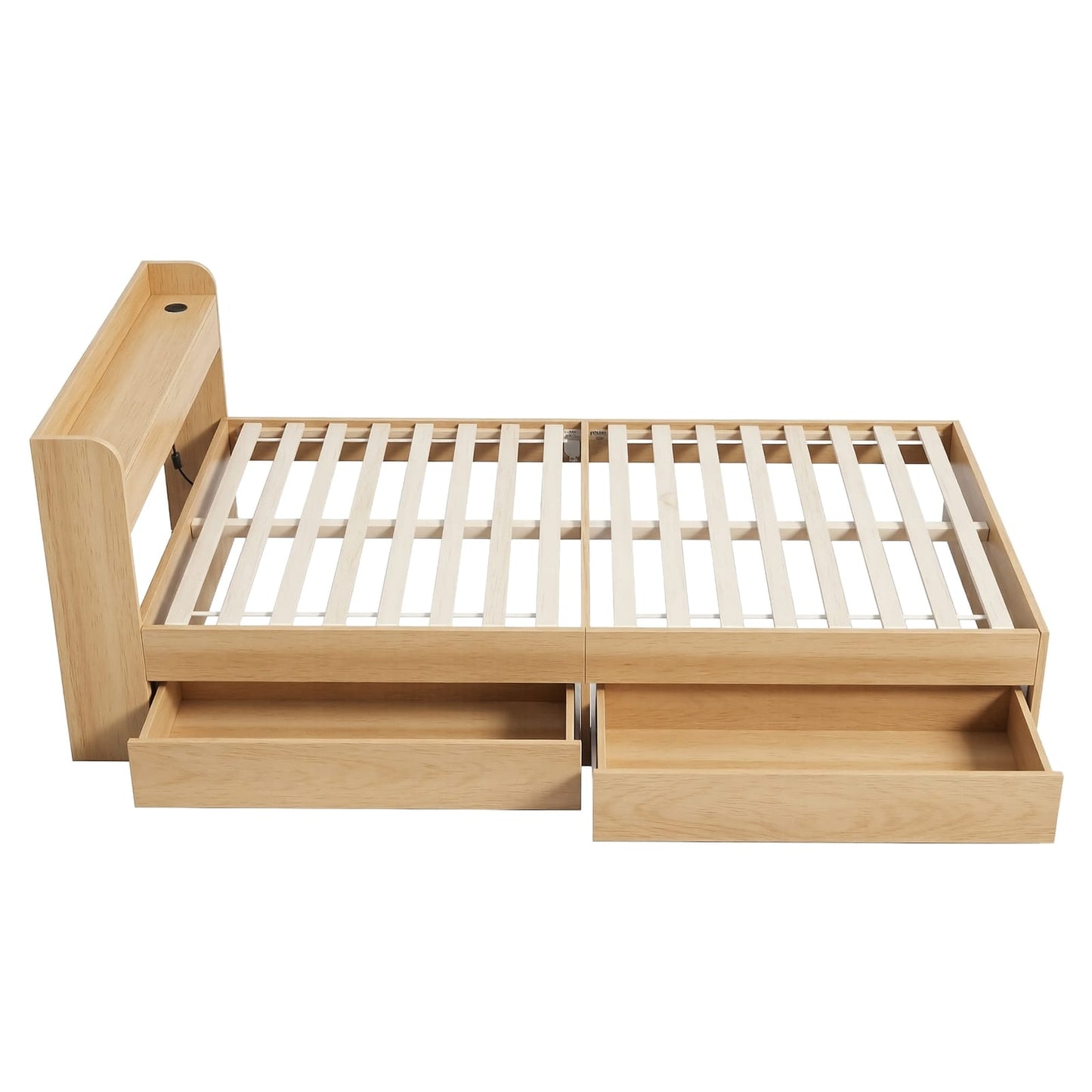 Single Bed Frame Storage 211x95x70cm