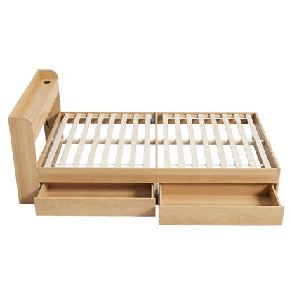 Single Bed Frame Storage 211x95x70cm