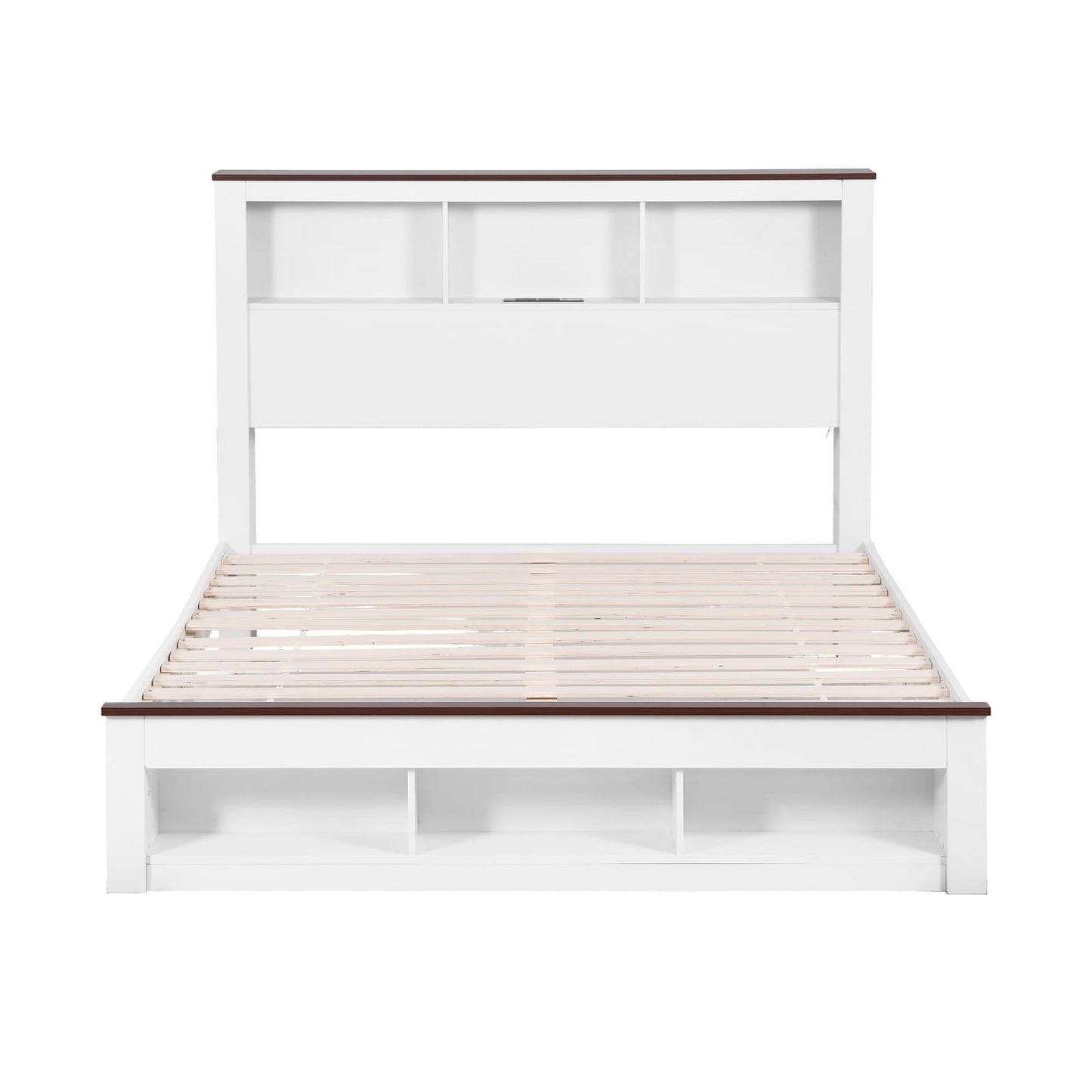 Double Bed Frame Storage 211x143x120cm