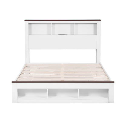 Double Bed Frame Storage 211x143x120cm