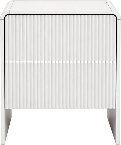 Double Bed Frame Set White 197x143x108cm