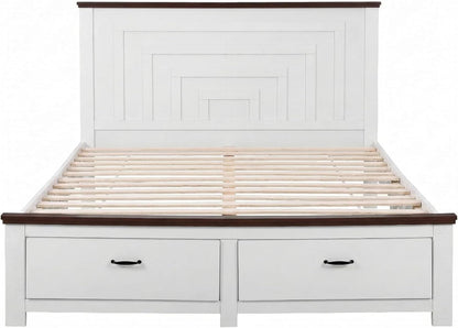 Queen Wooden Bed Frame Set 212x159x108cm