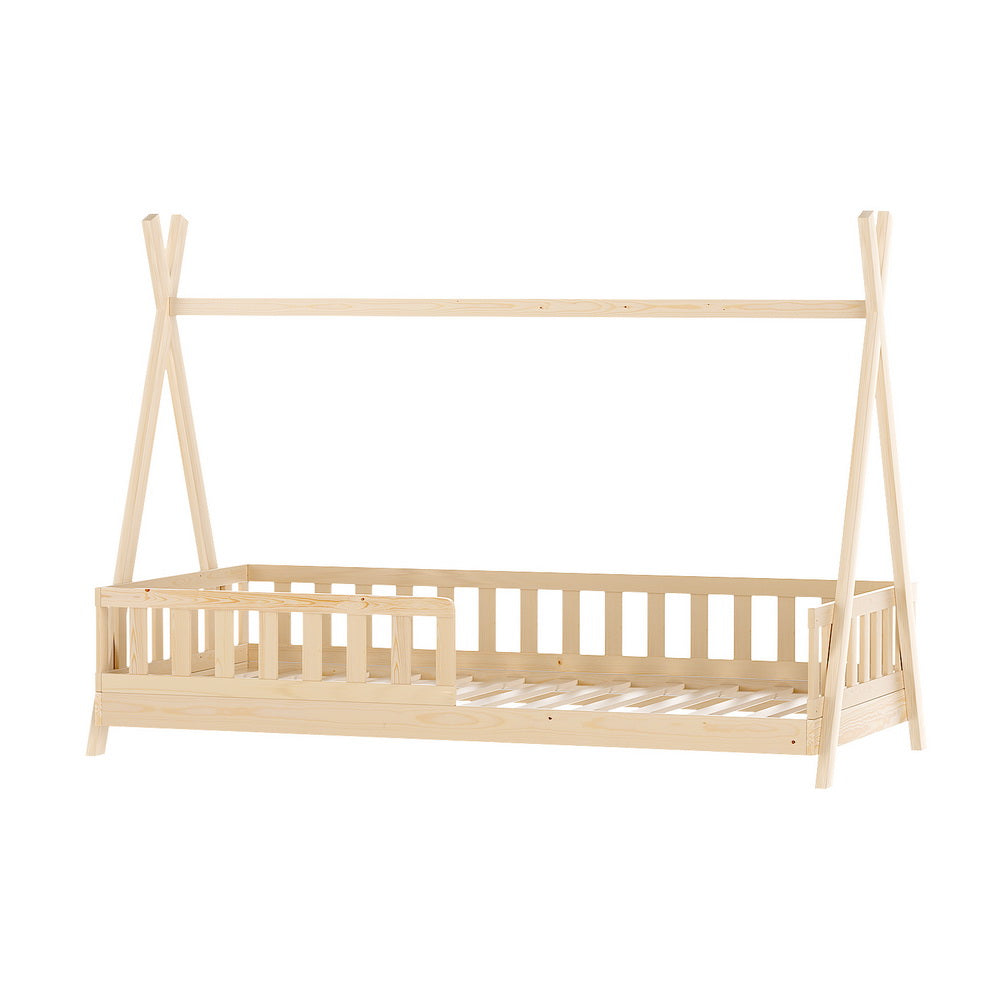 Bed Frame Wooden Kids House Frames Oak