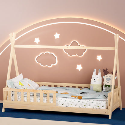 Bed Frame Wooden Kids House Frames Oak