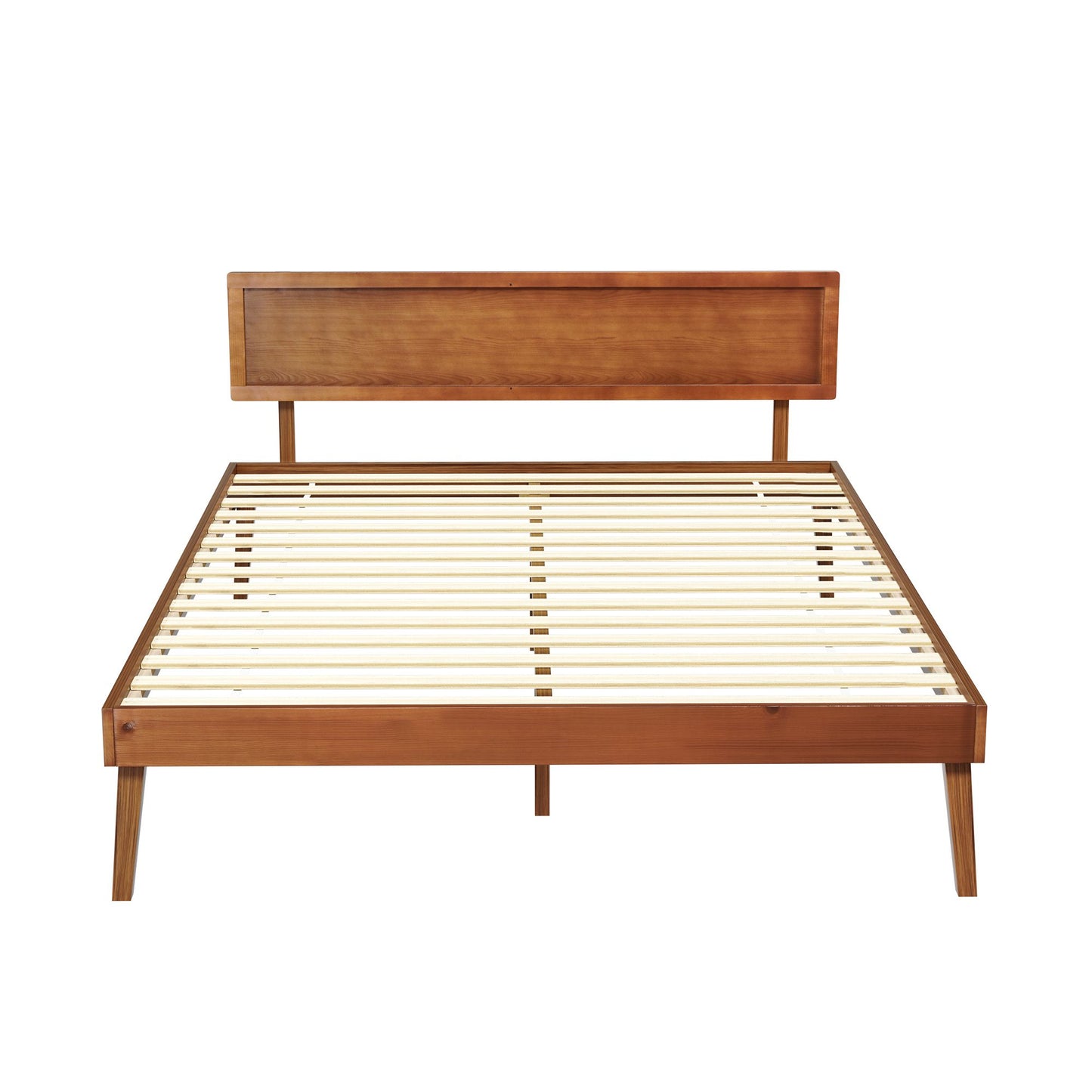 Queen Size Wooden Bed Frame - Splay