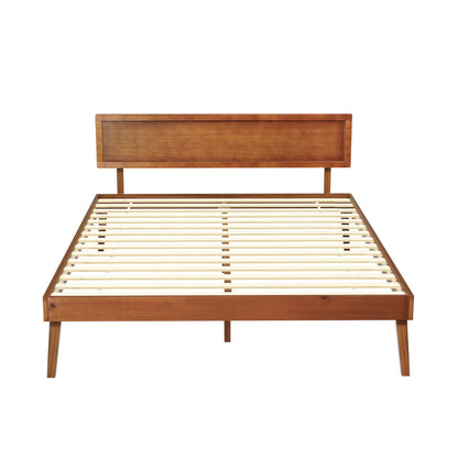 Queen Size Wooden Bed Frame - Splay