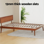 Queen Size Wooden Bed Frame - Splay