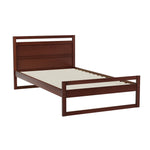 Bed Frame King Single/Double/Queen Size Wooden Walnut