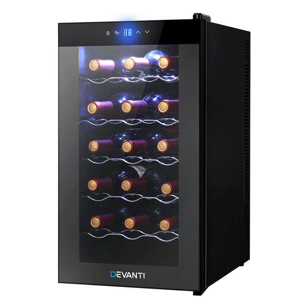  Wine Fridge Cooler 18 Bottles