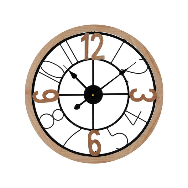 60CM Wall Clock Wooden