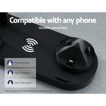 4-In-1 Wireless Charger Dock Multi-Function Charging Station For Phone