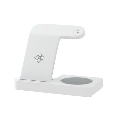 Wireless Charger Dock Fast Charging for Phone White