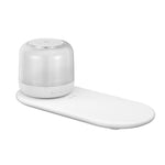 3 In 1 Wireless Charger 15W Fast Charging Rgb Light Bluetooth Speaker For Phone