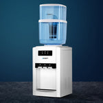 Devanti 22L Bench Top Water Cooler Dispenser Hot Cold Filter Purifier Three Taps