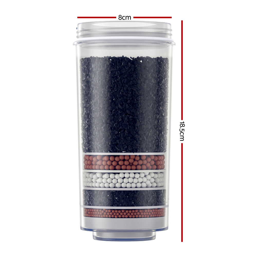 Water Cooler Filter Cartridge 6-Stage Carbon Mineral - 3 Pack