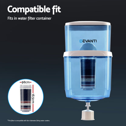 Water Cooler Filter Cartridge 6-Stage Carbon Mineral - 3 Pack