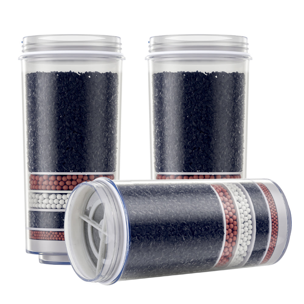 Water Cooler Filter Cartridge 6-Stage Carbon Mineral - 3 Pack