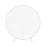 2M Round Backdrop Stand Wedding Background Decoration Party Flower Balloon Display