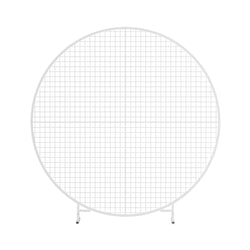 2M Round Backdrop Stand Wedding Background Decoration Party Flower Balloon Display