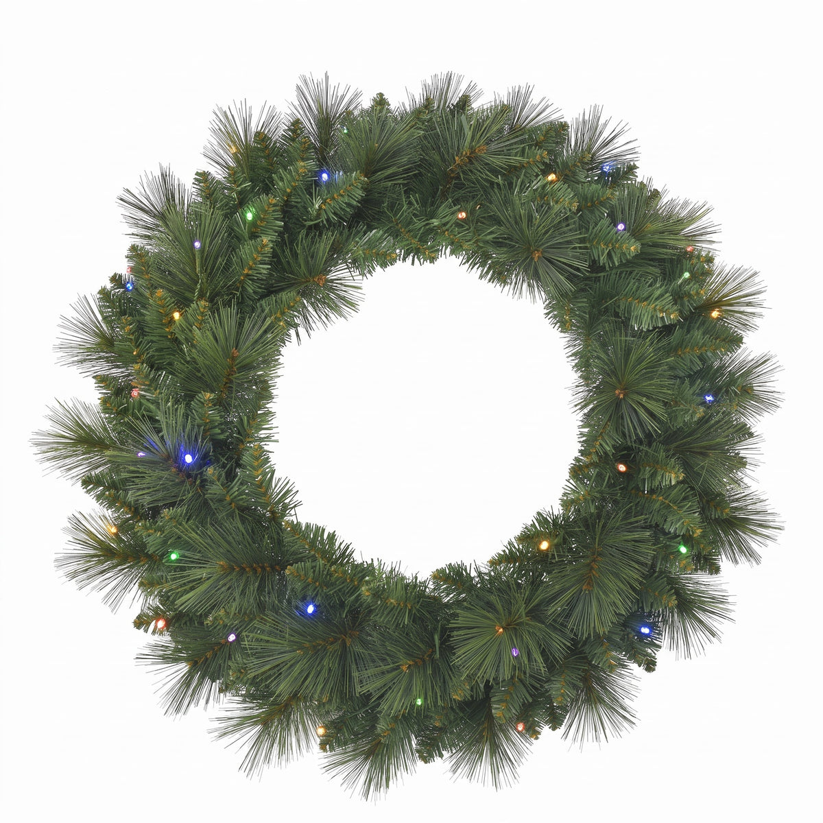 Christmas Wreath Pre Lit Pine