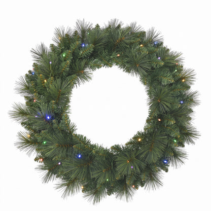 Christmas Wreath Pre Lit Pine
