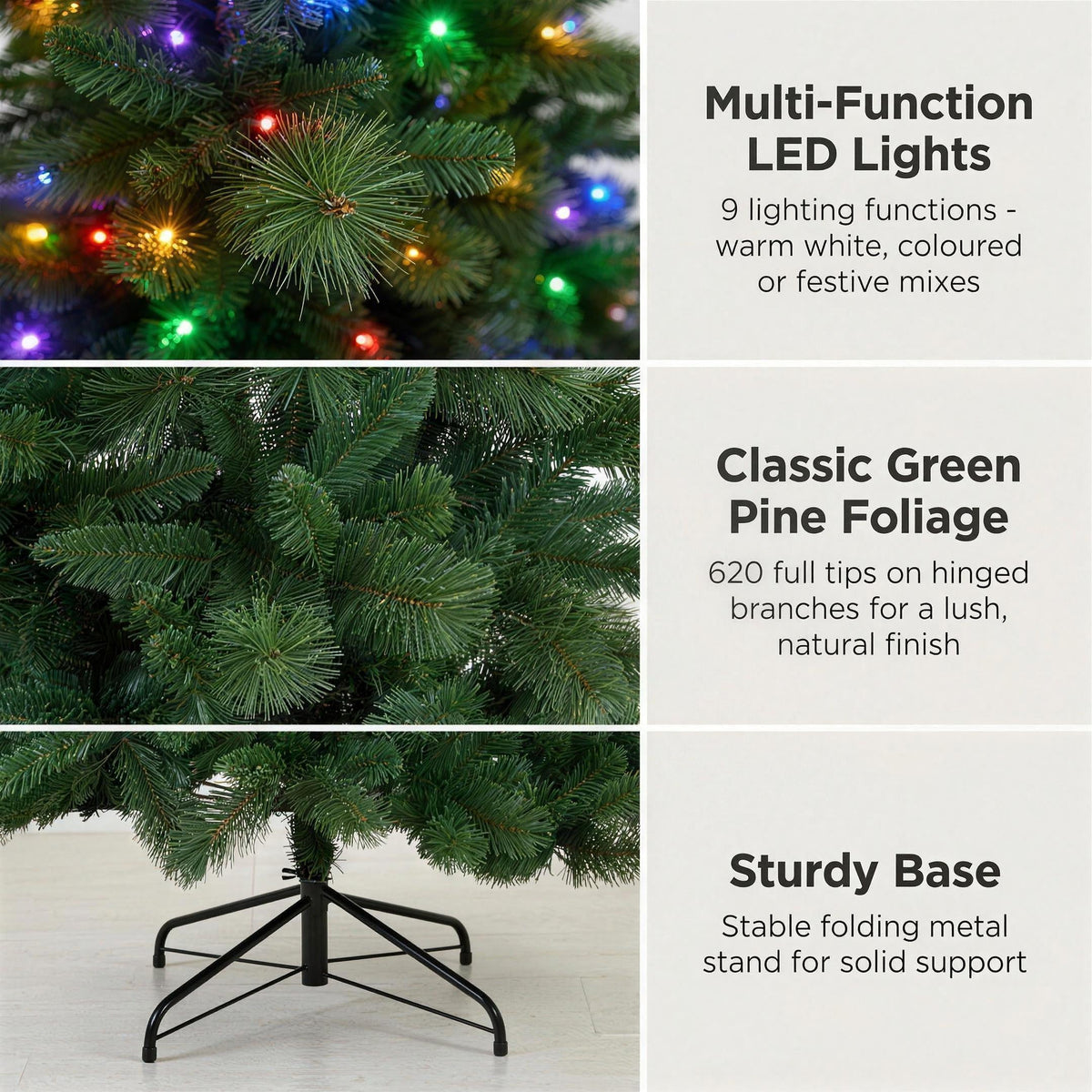 Pre Lit Christmas Tree Green
