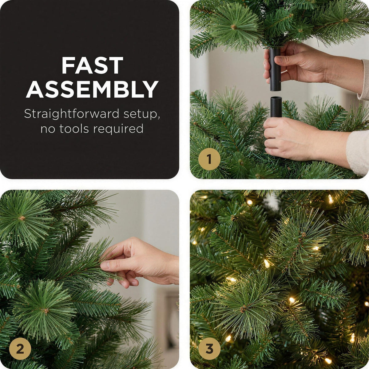 Pre Lit Christmas Tree Green