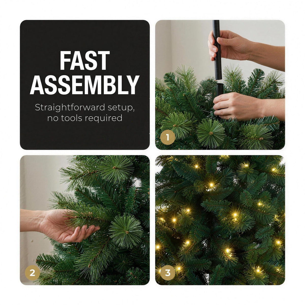 Christmas Tree Green Pre Lit