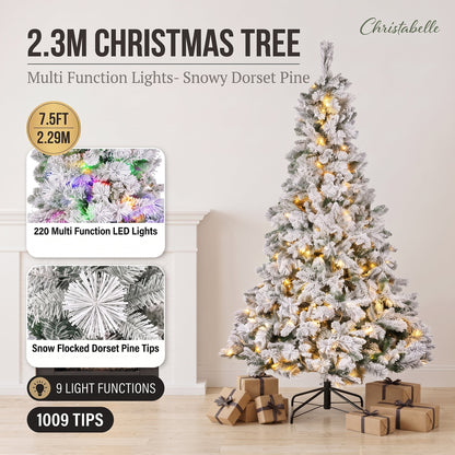 Christmas Tree Pre Lit Silver