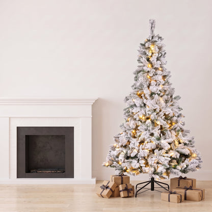 Christmas Tree Pre Lit Silver