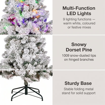 Christmas Tree Pre Lit Silver