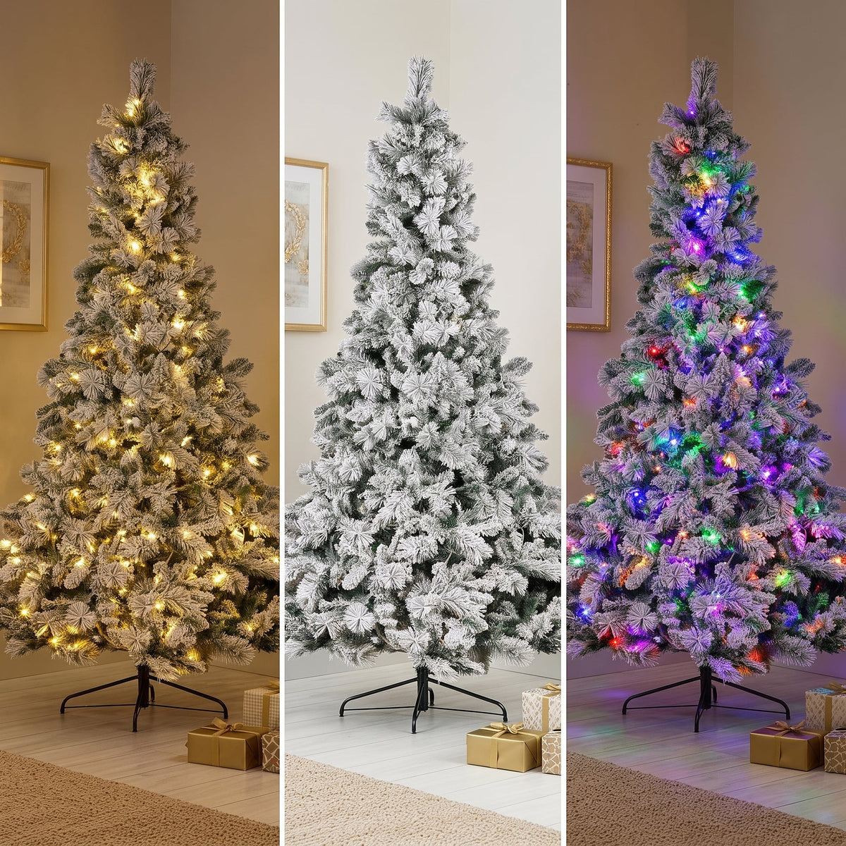 Christmas Tree Pre Lit Silver
