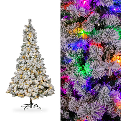 Christmas Tree Pre Lit Silver