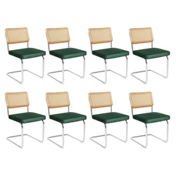 Contemporary 8xRattan Chair Dining Chairs  Premium Quality Build